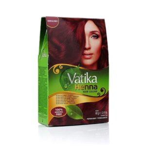 Vatika Henna Hair Colour - Burgundy 60g