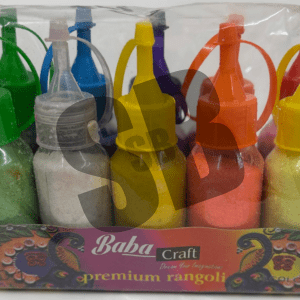 Baba Craft 10 Rangoli Colors