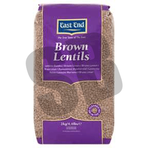 East End Brown Lentils Polished 2kg