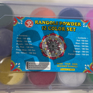 Rangoli Powder 12 Color Set