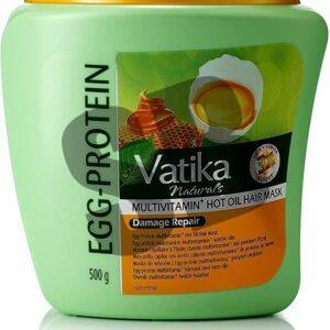 Vatika Naturals Egg Protein Deep Multivitamin Hot Oil Hair Mask 500g