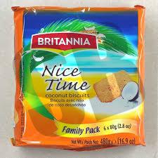 Britannia Nice Time Coconut Biscuit 480g