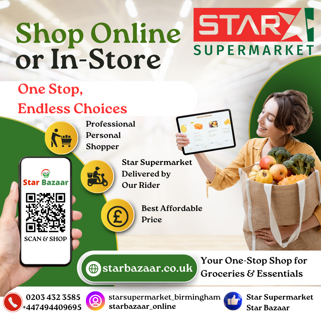 star bazaar online grocery free delivery