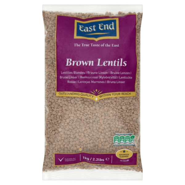 East End Brown Lentils 1kg