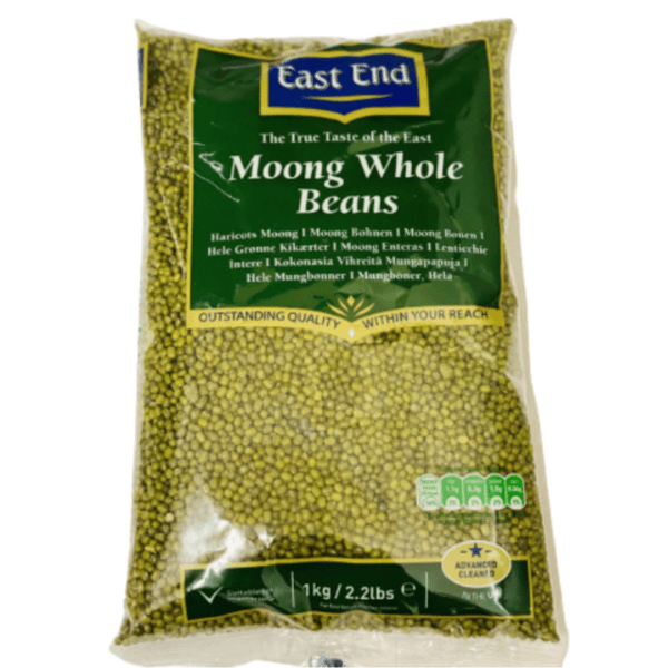 East End Moong Whole Beans 1kg