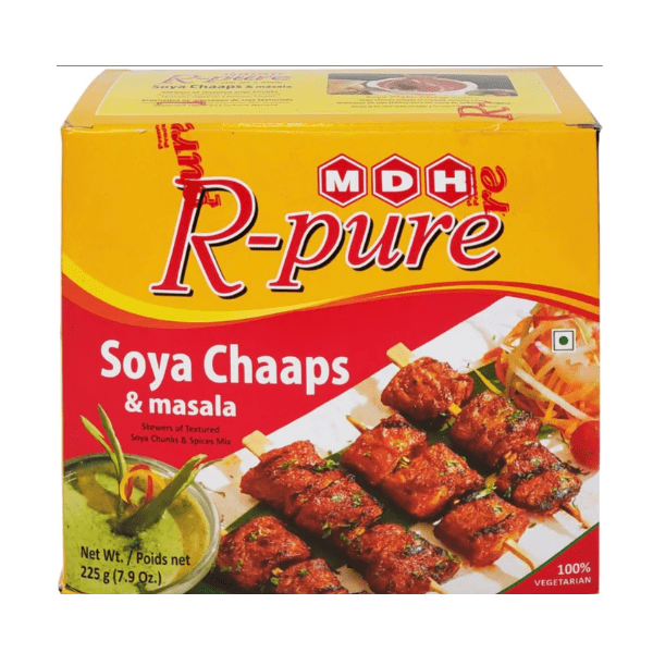 MDH R-pure Soya Chaaps & Masala 225g