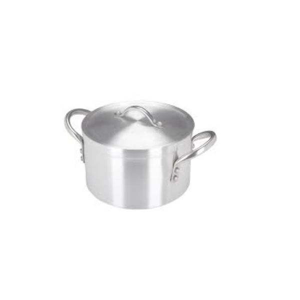 Aluminium Cooking Patila With Lid 33 Size