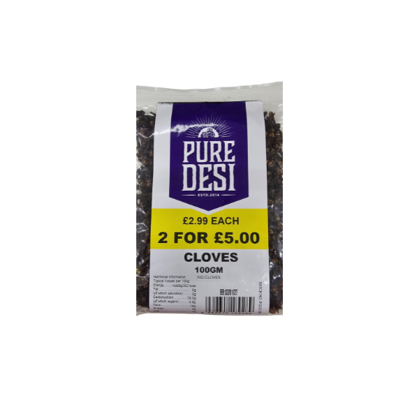 Pure Desi - Cloves - 100gm