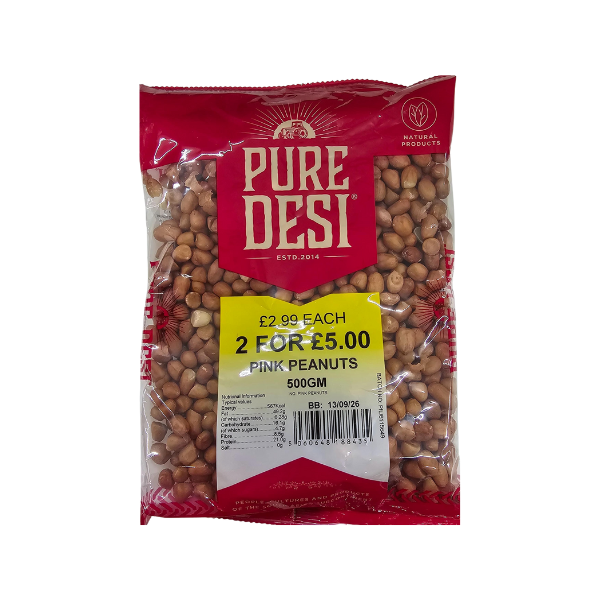 Pure Desi - Pink Peanuts - 500gm