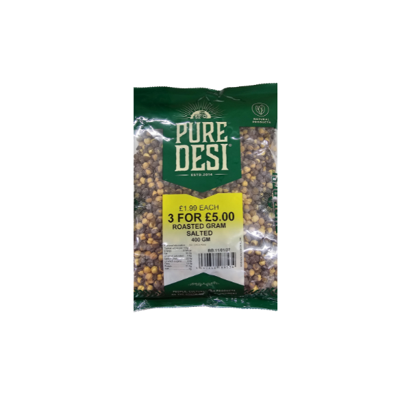 Pure Desi - Roasted Gram Salted - 400gm