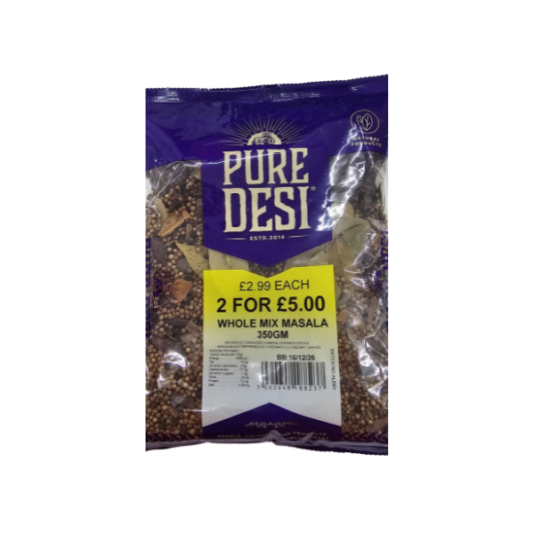 Pure Desi - Whole Mix Masala - 350gm